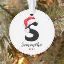 Search for letter s christmas tree decorations Simple