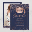 Search for navy blue graduation invitations Graduate photo