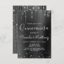 Search for black silver quinceanera invitations Sparkle