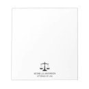 Search for lawyer notepads Attorney at law