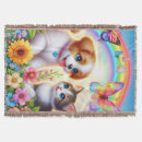 Search for cute kittens blankets Whimsical
