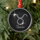 Search for astrology christmas tree decorations Taurus