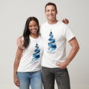 Search for trees tshirts Blue