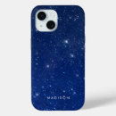 Search for blue night iphone cases Space