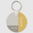 Search for grey chevron key rings Geometric