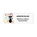 Search for art lover return address labels Cartoon