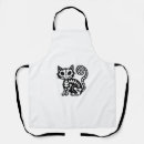 Search for cute skull aprons Cat