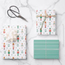 Search for gold nutcracker wrapping paper Cute