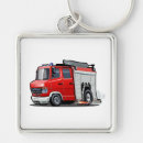 Search for fire and rescue key rings Truck