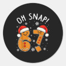 Search for funny gingerbread man stickers Specialoffer