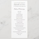 Search for template wedding programs White
