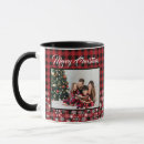 Search for black plaid mugs Red and black
