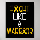 Search for for childhood cancer awareness posters Warrior