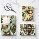 Search for victorian christmas wrapping paper Santa