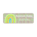 Search for handmade by return address labels Customer