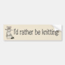 Search for knitting bumper stickers Funny