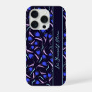 Search for dark blue background iphone cases Floral pattern