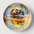 Search for ladybug clocks Rain
