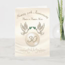 Search for pearl wedding anniversary cards 30th