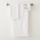 Search for monogram logo bath towels Printable editable modern  logo