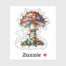 Search for mushroom illustration stickers Whimsical