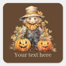 Search for cute scarecrow stickers Fall