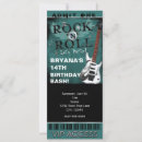 Search for rock star party invitations Rocker