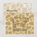 Search for cow drawing postcards Animal