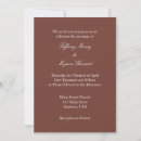 Search for brown white invitations Minimalist