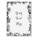 Search for blank templates weddings Botanical