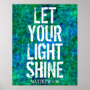 Search for let your light shine posters Christian