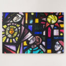 Search for virgin mary puzzles Stained glass