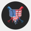 Search for patriotic baseball stickers Eagle