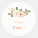 Search for christening invitation stickers Floral