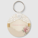 Search for vintage gold key rings Floral