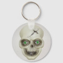Search for skull head key rings Scary
