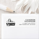 Search for peppermint return address labels Charlie brown