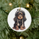 Search for english cocker spaniel christmas tree decorations Pet