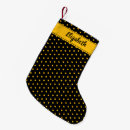 Search for polka dots christmas stockings Black