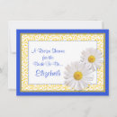 Search for daisy bridal shower invitations White