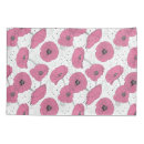 Search for poppy flower pillowcases Pink