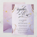 Search for amethyst wedding invitations Glitter