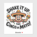 Search for mexican culture stickers Cinco de mayo