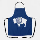 Search for wyoming aprons Flag of wyoming