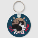 Search for cat rounded key rings For him