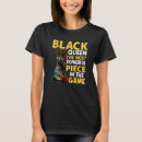 Search for chess womens tshirts Black