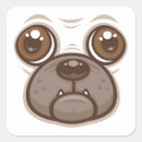Search for cartoon pug stickers Animal