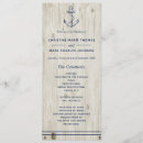 Search for nautical wedding programs Navy