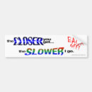 Search for anti tailgating bumper stickers Safety