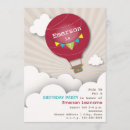 Search for red hot air balloon invitations Clouds